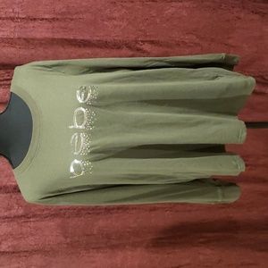 bebe long sleeve T-shirt 1x